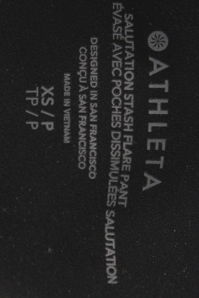 Athleta Women Compression Leggings Black Size XS Petite