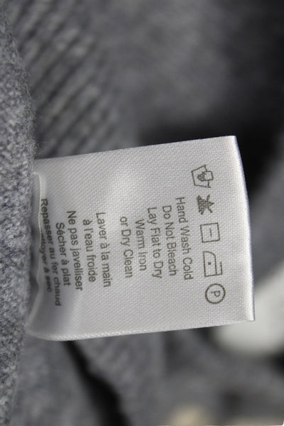Heartloom Womens Pullover Sweater Gray Crew Neck Long Sleeve Size XS
