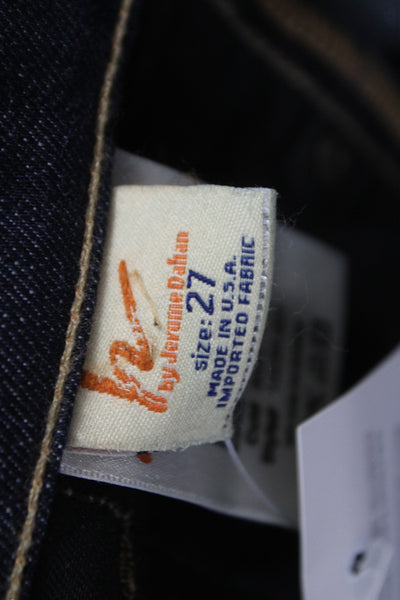 Citizens of Humanity Womens Bootcut Jeans Blue Button Size 27