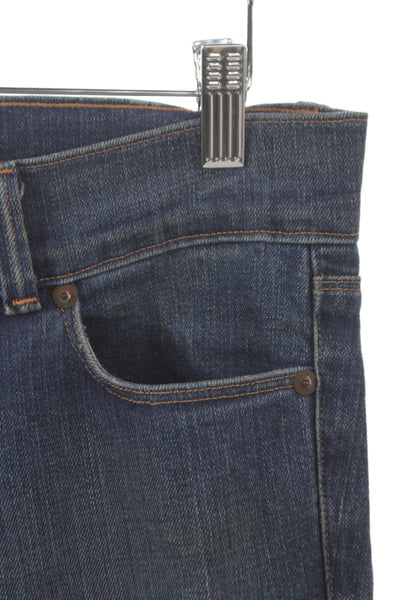 J Brand Women Bootcut Jeans Blue Mid Rise Cotton Blend Inseam 29 Size 27