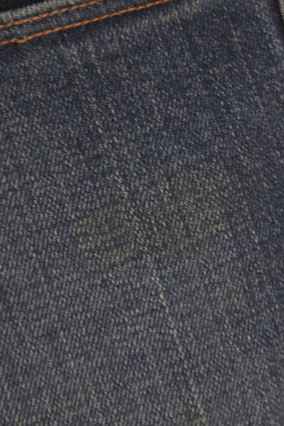 J Brand Women Bootcut Jeans Blue Mid Rise Cotton Blend Inseam 29 Size 27