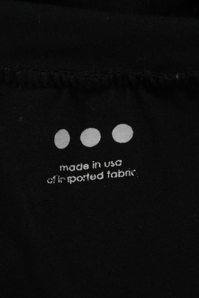 Three Dots Women Black Cowl Neck Jersey Long Sleeve T-Shirt Size XL