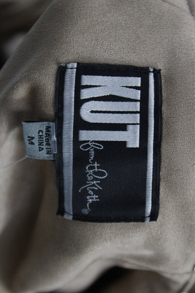 KUT from the Kloth Women Beige Basic Jacket Long Sleeve Size M