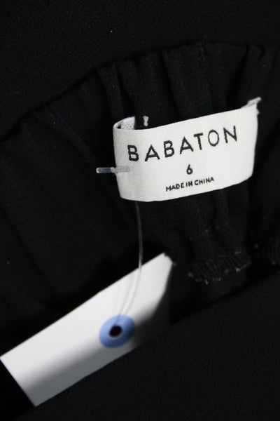 Babaton Womens Dress Pants Black 25 Inseam Size 6