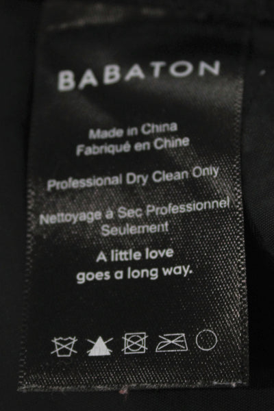 Babaton Womens Dress Pants Black 25 Inseam Size 6