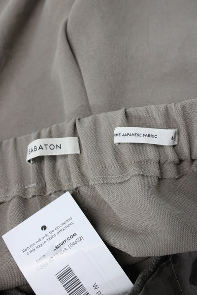 Babaton Womens Dress Pants Brown Pull On Polyester Size 6