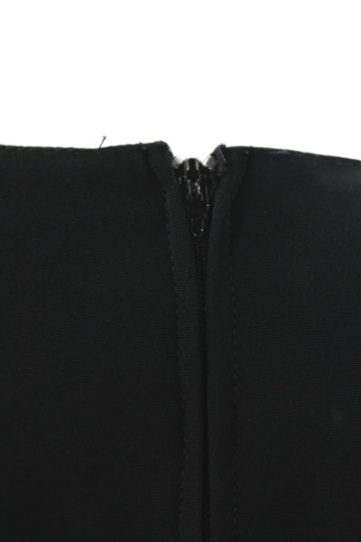 The Gilberts For Tally Womens Black Maxi Dress Long Sleeve Round Neck Size 12