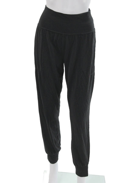 Athleta Womens Black Jogger Pants Nylon Petites Size S