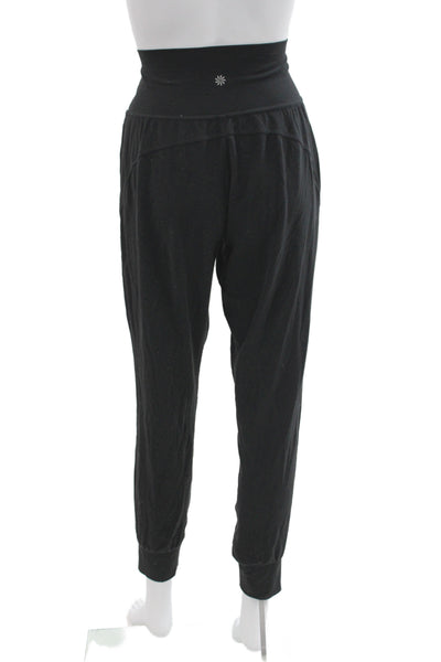 Athleta Womens Black Jogger Pants Nylon Petites Size S