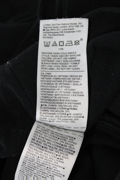 Athleta Womens Black Jogger Pants Nylon Petites Size S