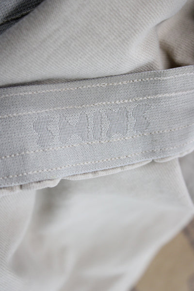Skims Women Beige Sweat Shorts 100% Cotton Pull On Casual Size S