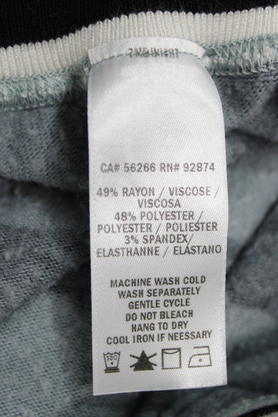 Splendid Womens Gray Camo Sweatpants Drawstring Inseam 30 Size M