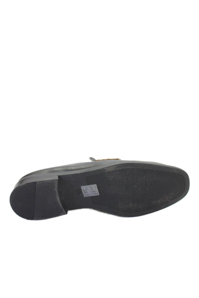 3.1 Phillip Lim Womens Leather Colorblock Loafers Black Size EUR 40