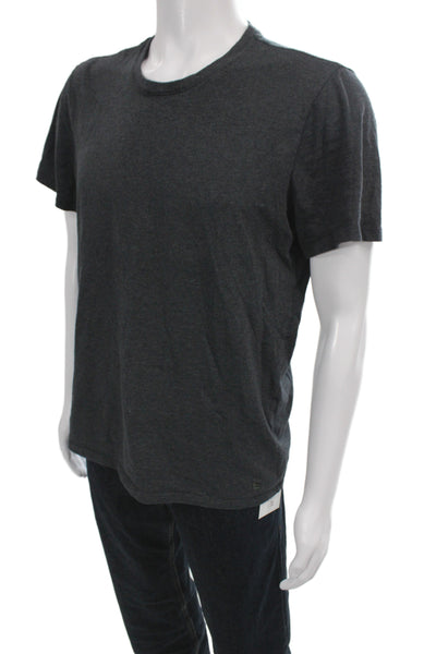 Everlane Mens Basic T-Shirt Gray Organic Cotton Crewneck Short Sleeve Size M
