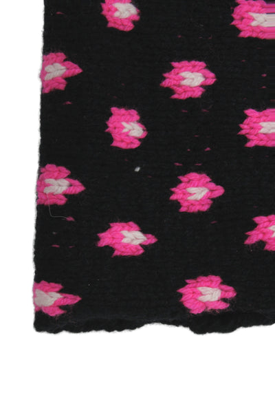 Autumn Cashmere Womens Cashmere Knit Infinity Scarf Black
