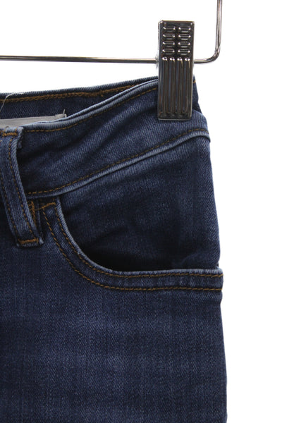 Frame Womens Cropped Blue Cotton Jeans Size 24