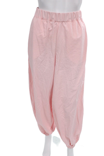 Aligne Womens Pink Solid Pants Size 0
