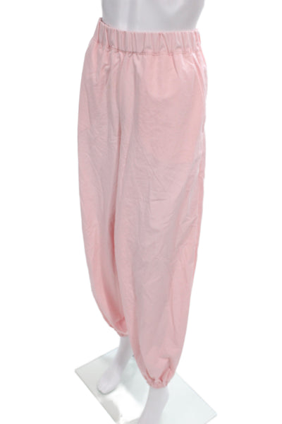 Aligne Womens Pink Solid Pants Size 0