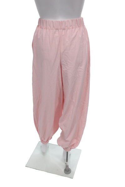 Aligne Womens Pink Solid Pants Size 0