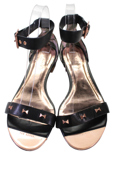 Z Supply Womens Black Cotton Sandals Size XS