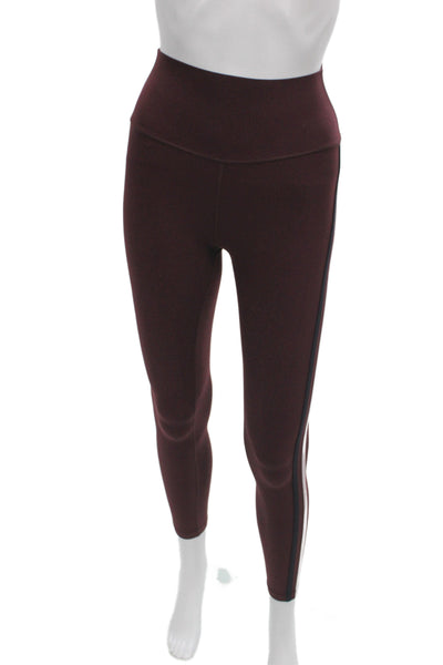 Splits 59 Womens Purple Spandex Ankle Leggings Size S