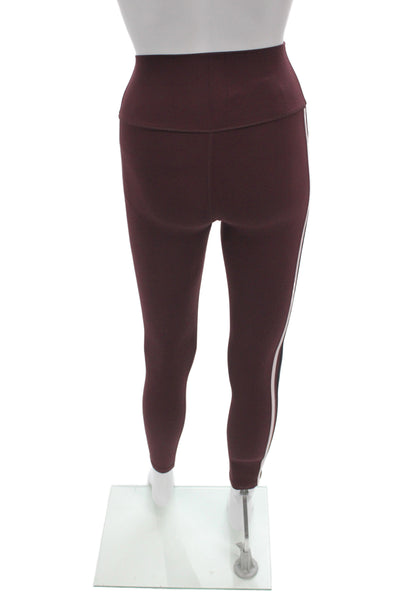 Splits 59 Womens Purple Spandex Ankle Leggings Size S