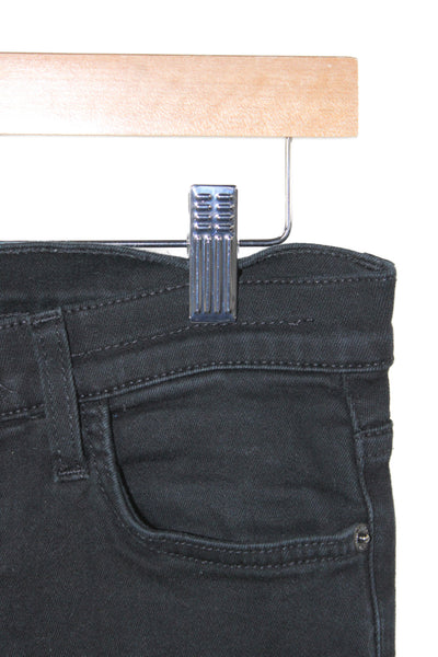 Current/Elliott Women Skinny High Rise Jeans Black Size 25
