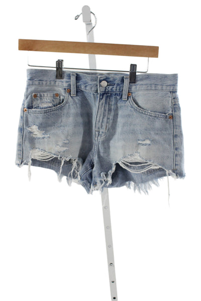 Pistola Womens Denim Shorts Blue 100% Cotton Size 26