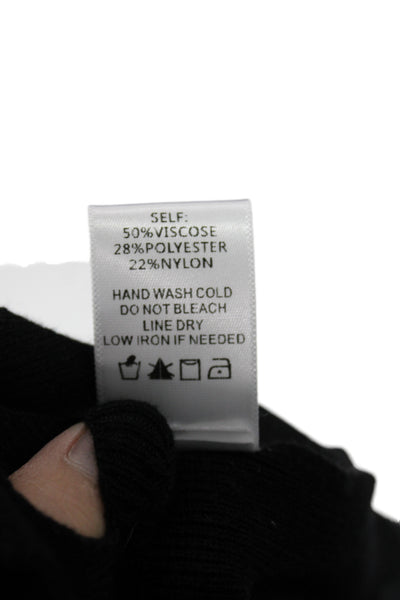 Vici Womens Bodycon Black Square Neck Mid Calf Sleeveless Dress Size XS