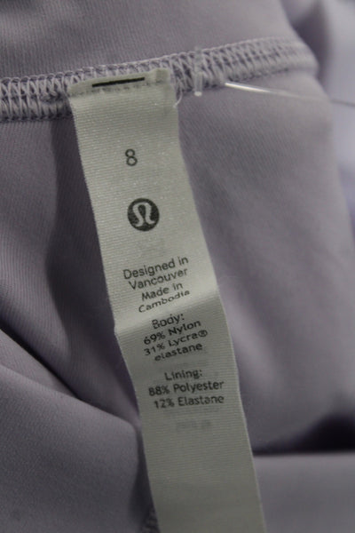 Lululemon Women Purple Ankle Leggings Size 8