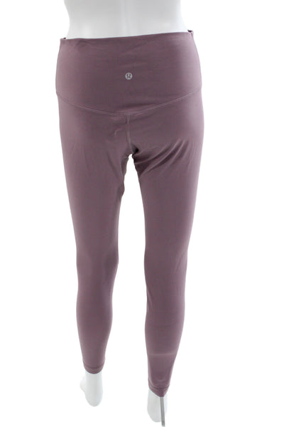 Lululemon Women Ankle Leggings Purple Size 10