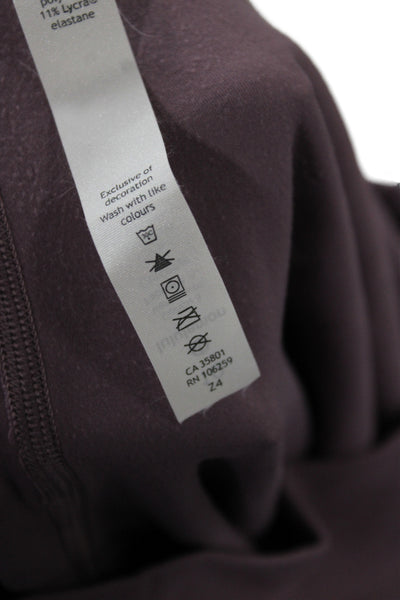 Lululemon Women Ankle Leggings Purple Size 10