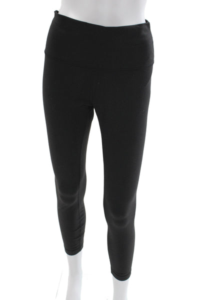 Lululemon Womens Cropped Leggings Black Size 8