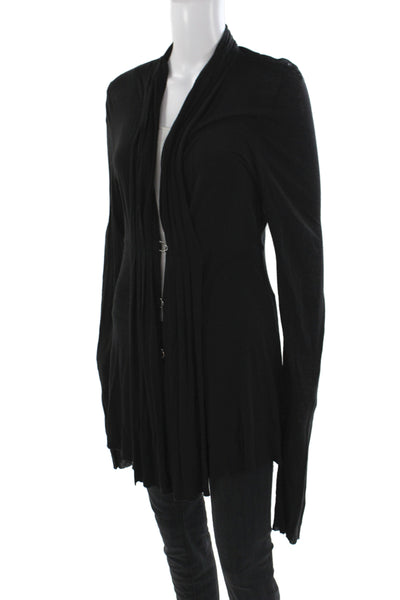 Bailey 44 Womens Black V Neck Long Sleeve Cardigan Size L