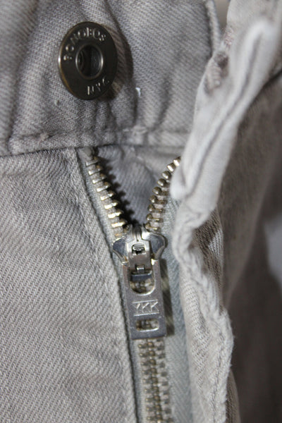 Bonobos Mens Chino Pants Gray Button Closure Size 34