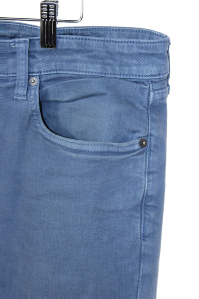 Bonobos Mens Straight Jeans Blue Cotton Button Size 34