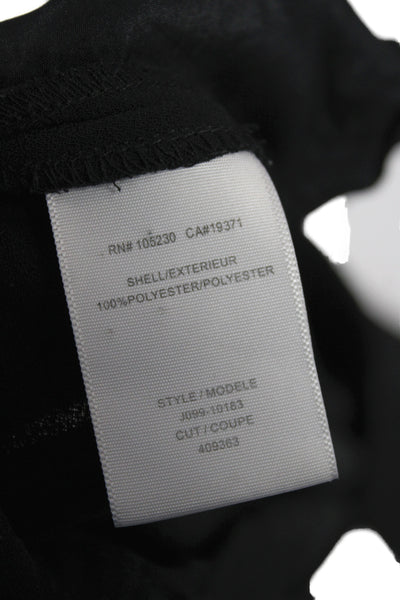 Joie Women Black Solid Polyester Joggers Size S