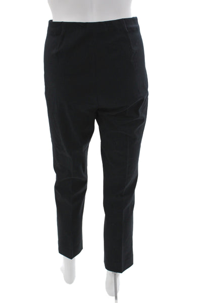 Peace of Cloth Womens Casual Pants Black Solid Size 6