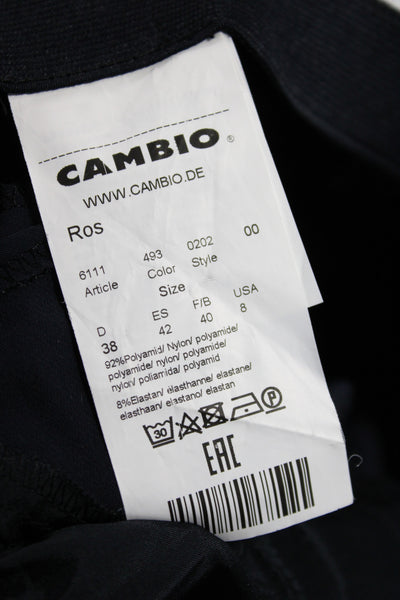 Cambio Womens Blue Dress Pants Size 8