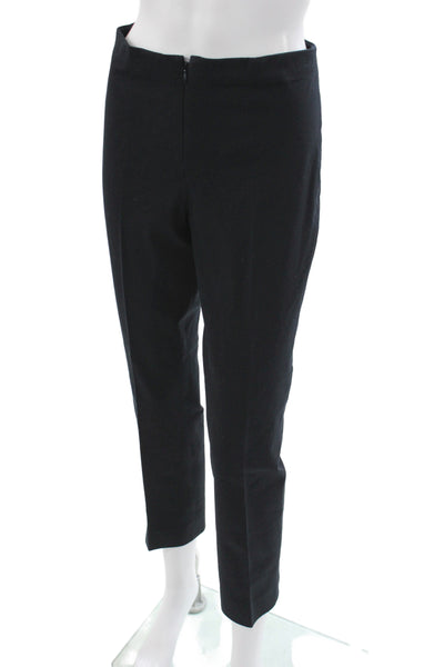 Peace of Cloth Womens Casual Pants Black Solid Size 6