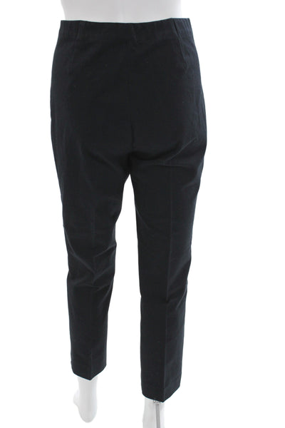 Peace of Cloth Womens Casual Pants Black Solid Size 6