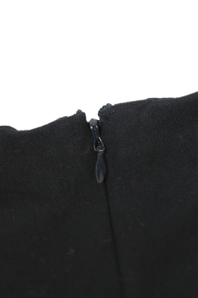 Peace of Cloth Womens Casual Pants Black Solid Size 6