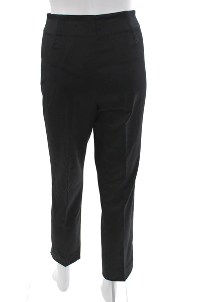 Peace of Cloth Womens Black Solid Pants Size 6