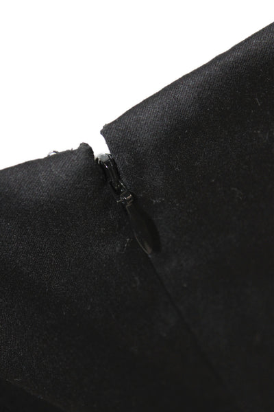 Peace of Cloth Womens Black Solid Pants Size 6