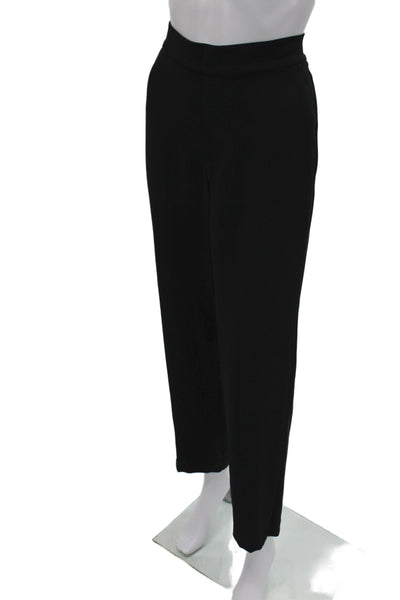 Vince Women Casual Pants Black Polyester Solid Size S