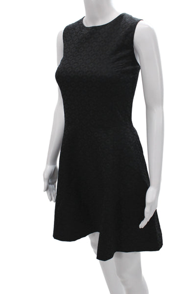 Theory Womens Fit & Flare Sleeveless Black Dress Size 10