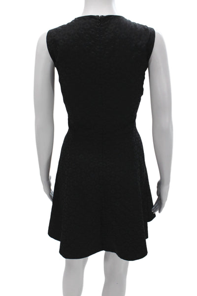 Theory Womens Fit & Flare Sleeveless Black Dress Size 10