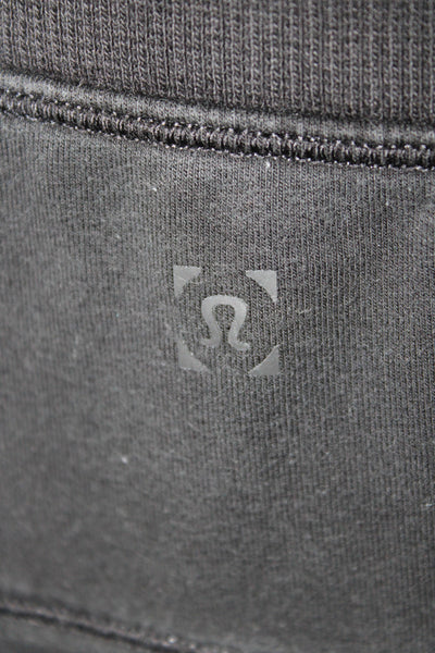Lululemon Mens Jersey Casual Pants Black Drawstring 32 Inseam Size XL