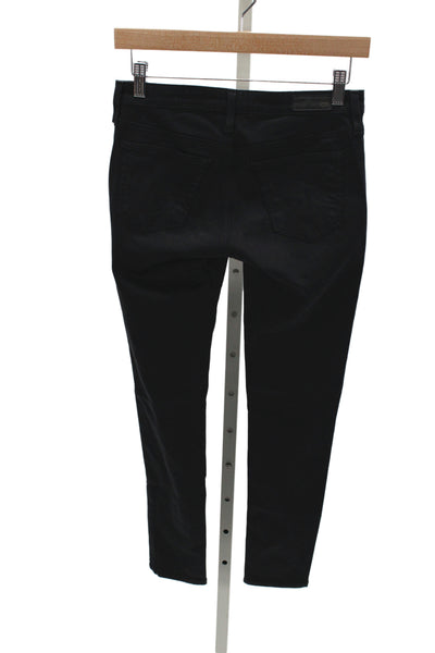 AG Adriano Goldschmied Womens Skinny Black Jeans Size 25