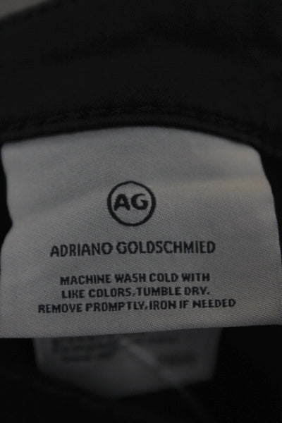 AG Adriano Goldschmied Womens Skinny Black Jeans Size 25